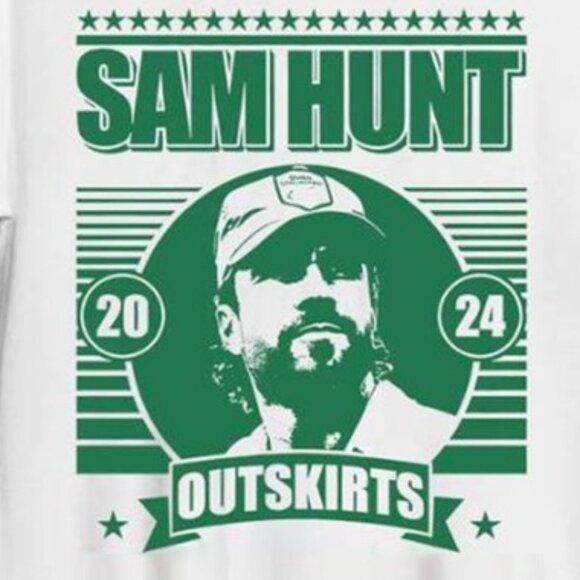 Sam Hunt 2024 Outskirts Tour Concert Country Music Fan Streetwear T-Shirt 05 - Picture 2 of 5